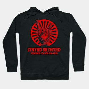 (pronounced 'lĕh-'nérd 'skin-'nérd) Lynyrd Skynyrd Hoodie